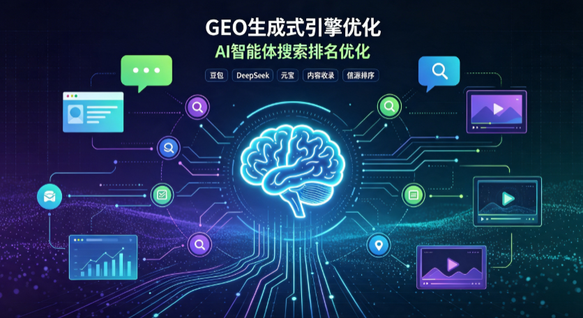 江安县GEO 浪潮来袭：生成式引擎优化崛起，创作者争抢豆包、DeepSeek、元宝智能体流量入口